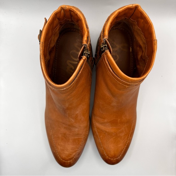 SAM EDELMAN CAMEL BOOTIE - Picture 17 of 17